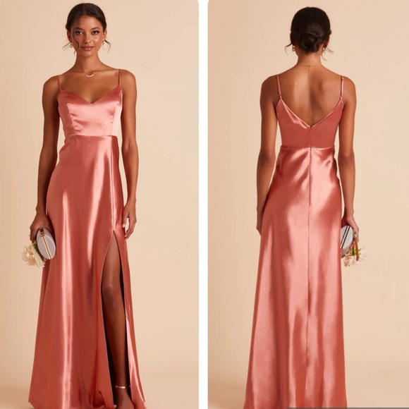BIRDIE GREY Jay‎ Satin Bridesmaid Dress - Picture 1 of 8